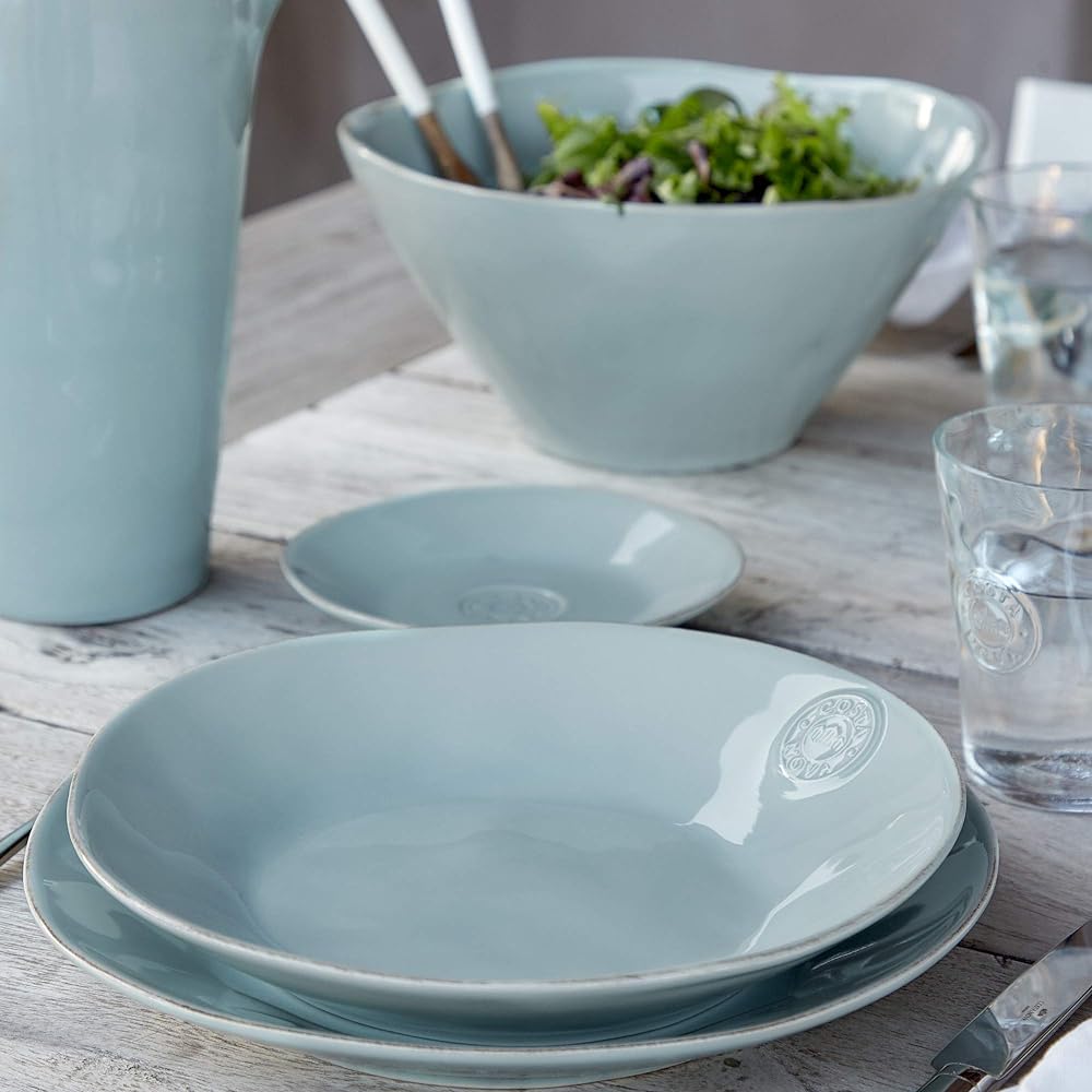 [Regular Imported Product] Costa Nova Nova Salad Bowl Pot 26cm Turquoise Dishwasher Safe Microwave Safe NOS261T