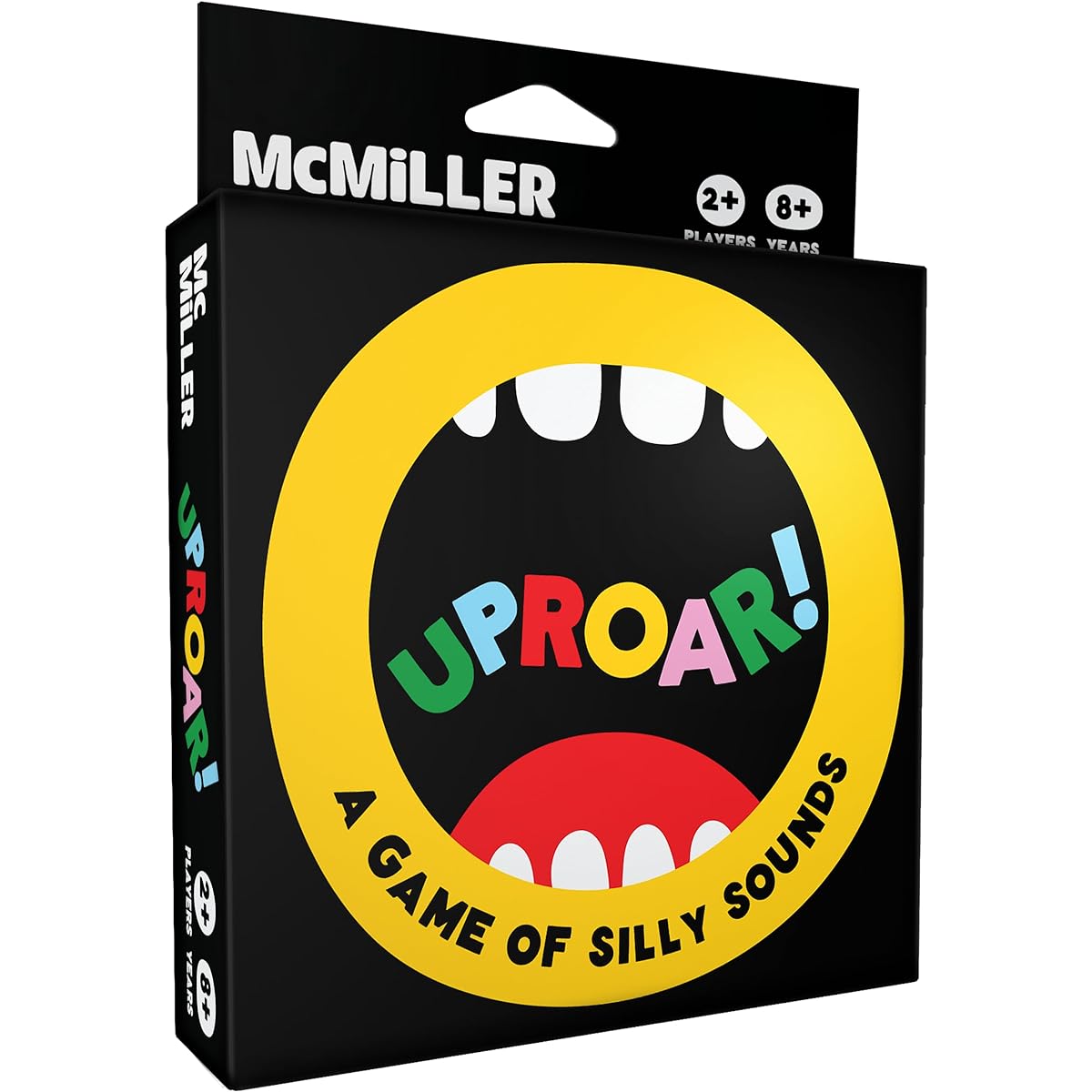 UpRoar! The award winning game of silly sounds! Plastic-free, carbon neutral, sustainable card game for parties, family game night, travel game, or Christmas stocking filler