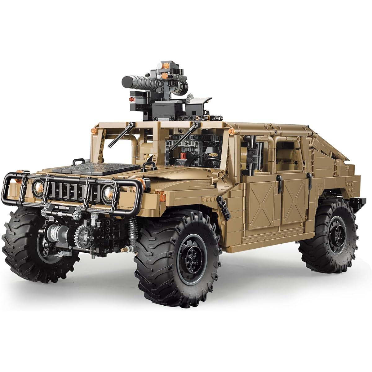 CaDA 1/8 Scale Car Series Humvee M966 / Humvee Official Licensed Blocks 3935 Pieces (Humvee M966)