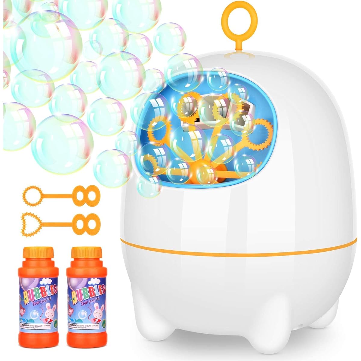 Victostar Bubble Machine, Automatic Bubble Machine for Kids with Bubble Solution for Bubble Blowing Outdoor Indoor
