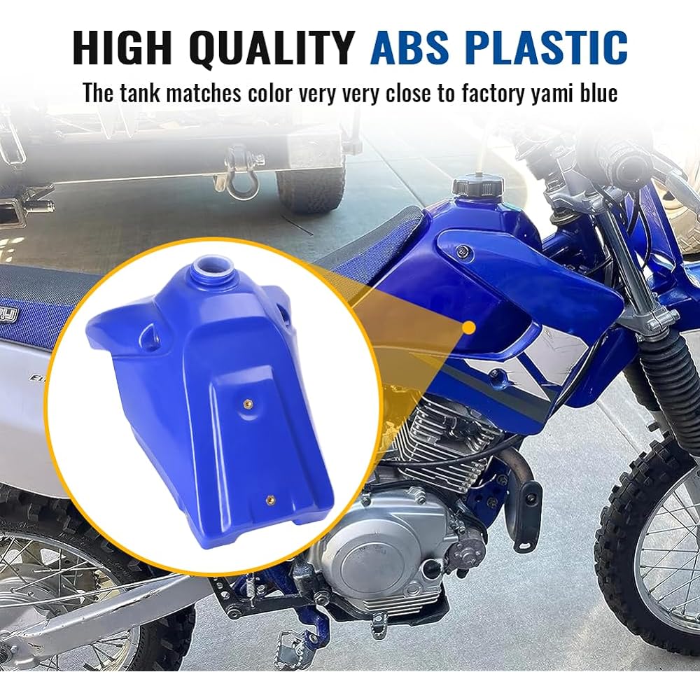 Newsmarts Motorcycle Gas Tank Oil Fuel Tank 5HP-24110-30-00 for Yamaha TTR125 TTR 125 2000-2006 2007