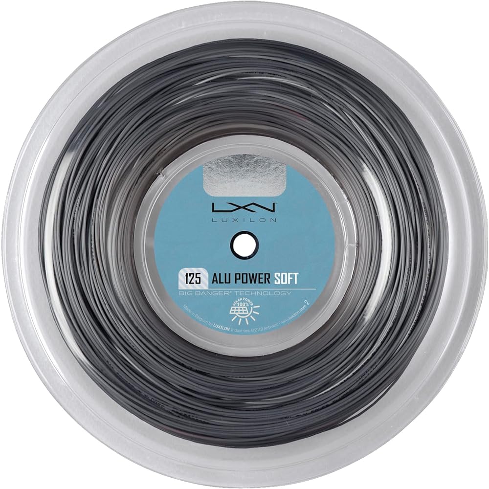 LUXILON Tennis String Gut ALU POWER [SOFT125/ROUGH125/ROUGH130] [Single tension/200m reel]