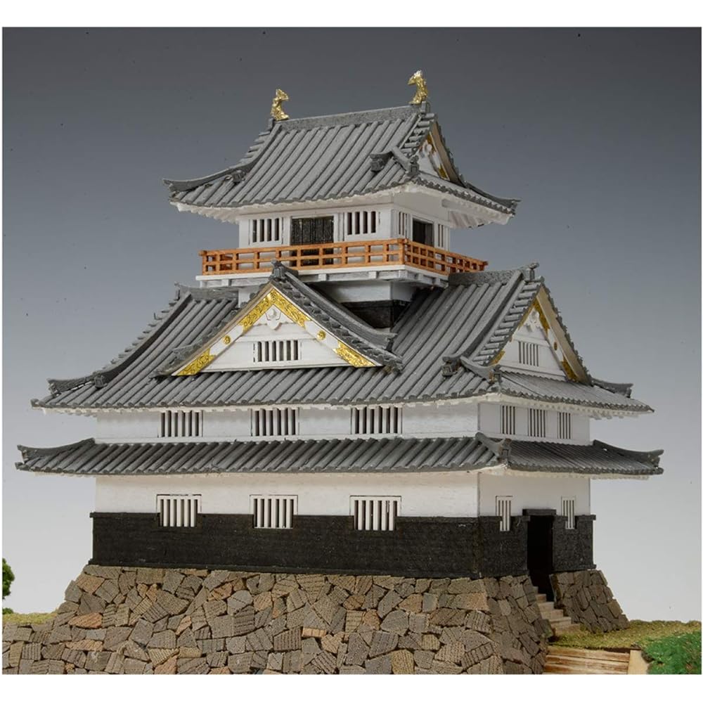 Woody Joe 1/150 Gifu Castle Wooden Model Assembly Kit-