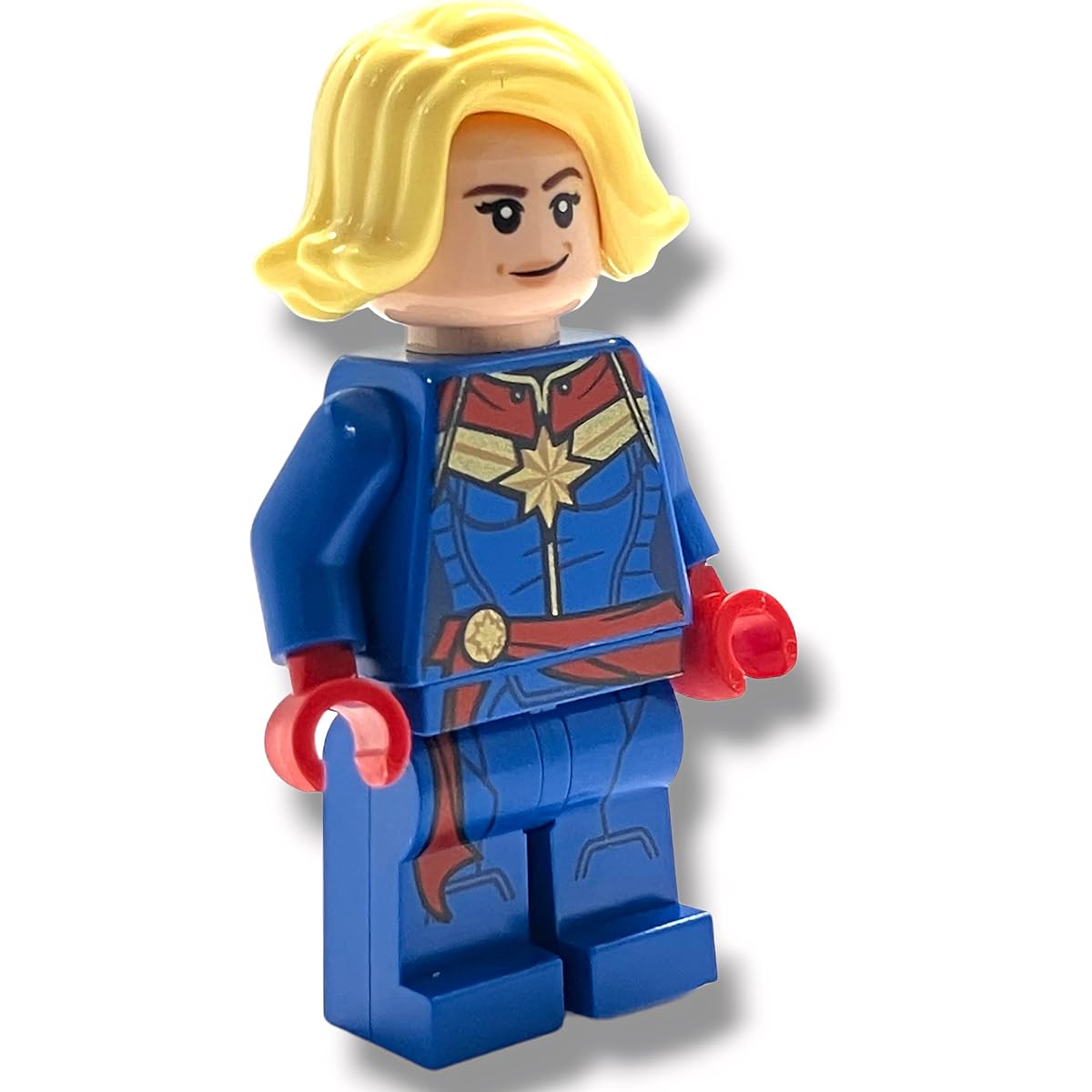LEGO Super Heroes Captain Marvel Yellow Hair Minifigure 76152 (Bag)