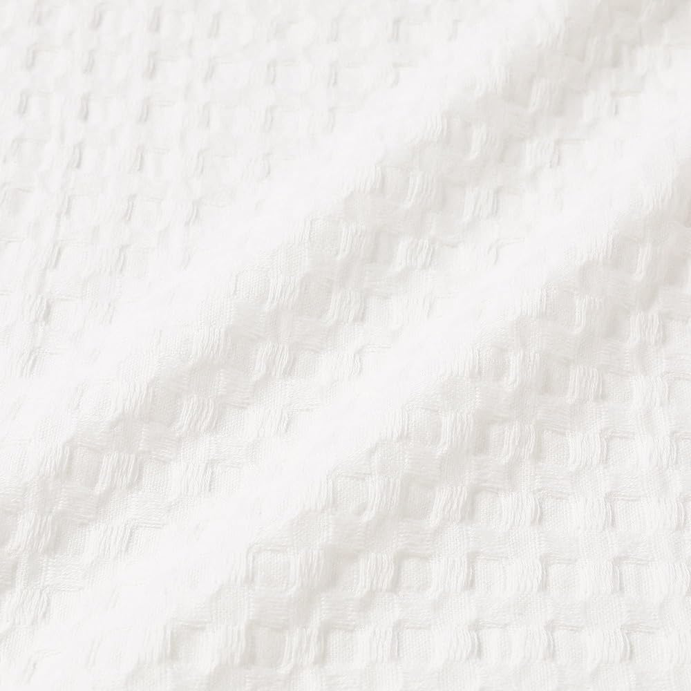 Francfranc Waffle Summer Blanket (Blanket) Double White