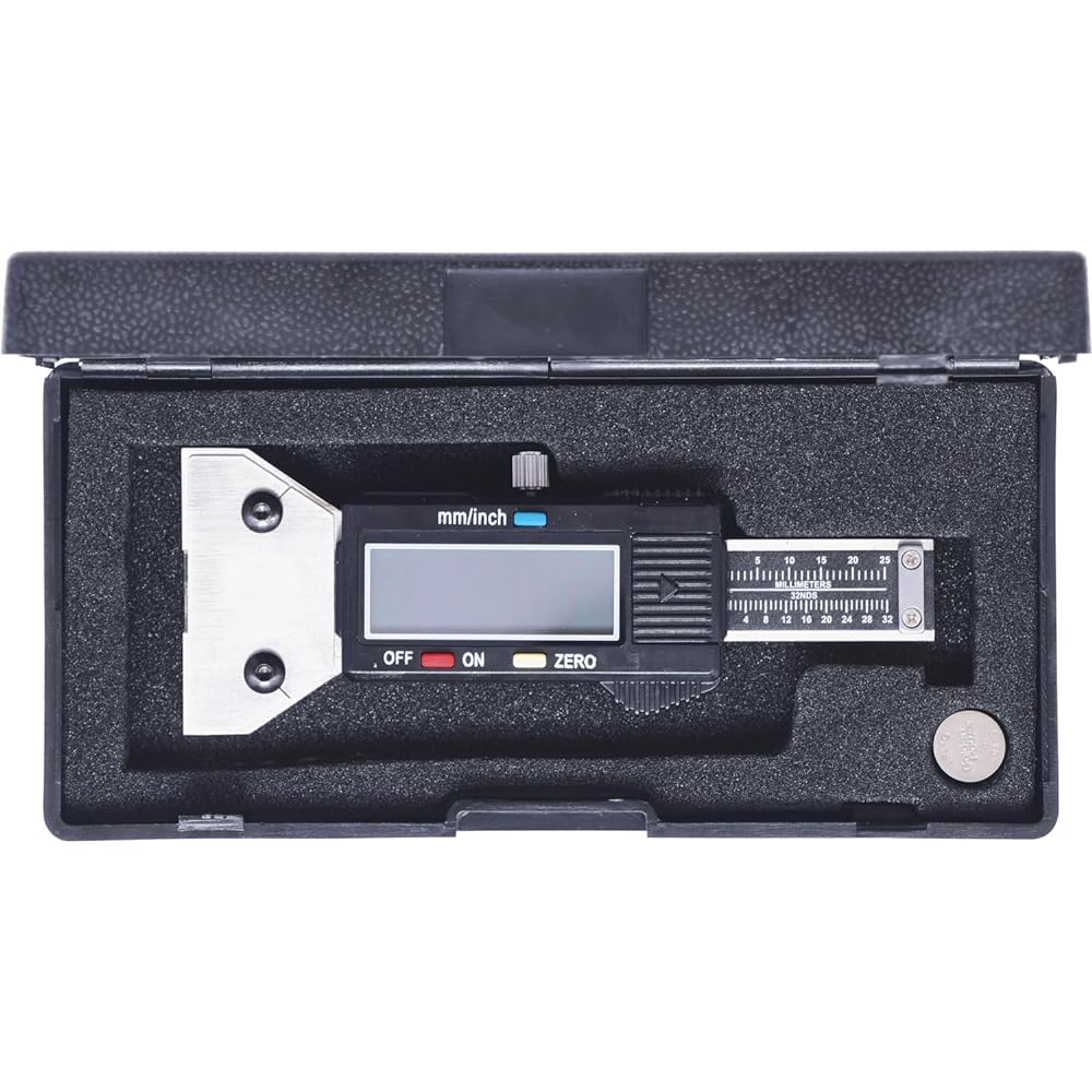 KS TOOLS Digital Depth Gauge 0-25mm 125mm Digital depth gauge 0-25 mm 125mm 300.0550