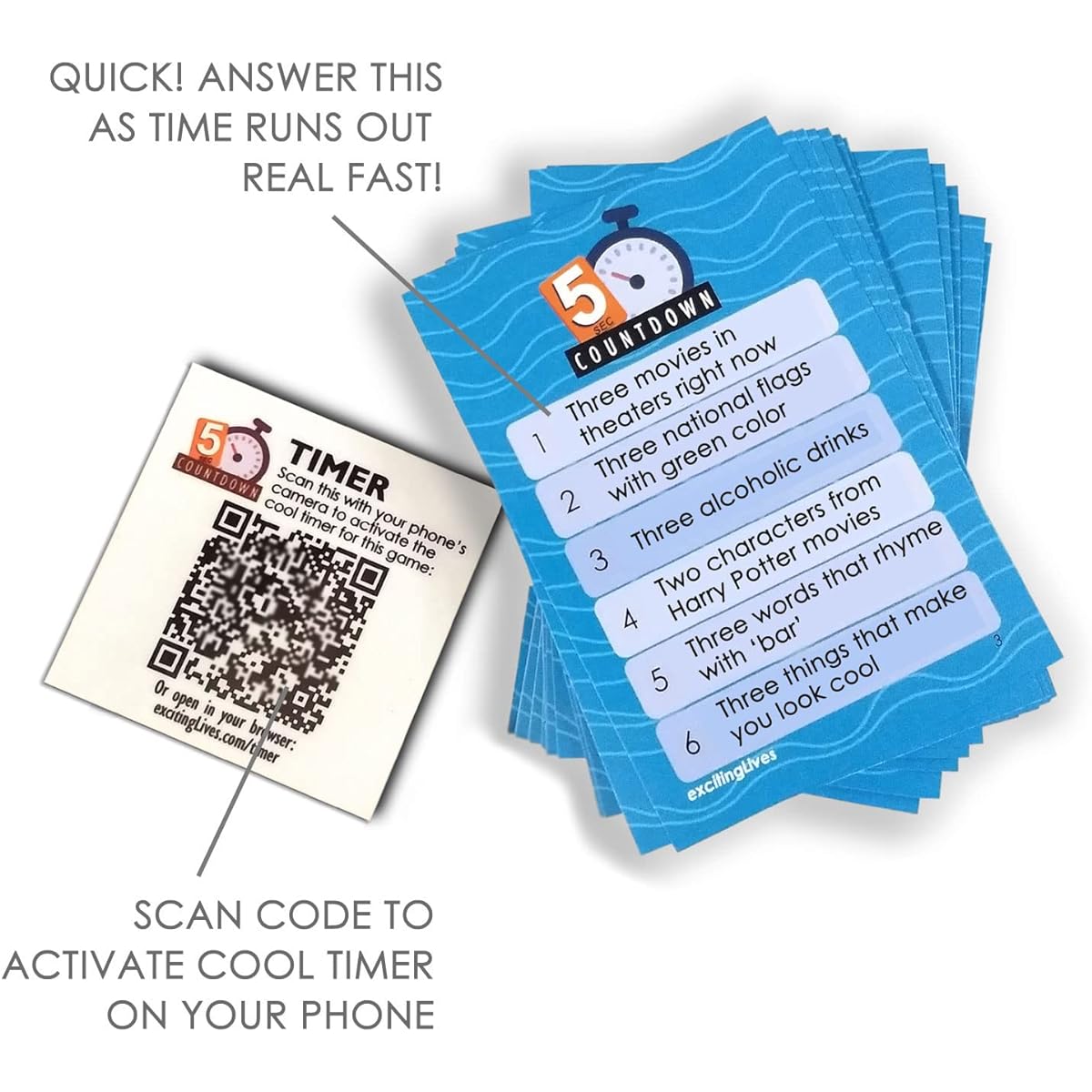 Countdown : Five Seconds Timer Game