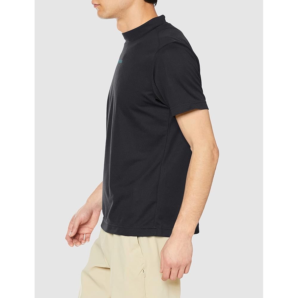 [SRIXON] Short Sleeve Shirt [ZERO ROUND] Sweat Absorbent Quick Drying UV Care UPF15 Stretch Mock Neck Plain Simple Practice Golf RGMVJA01 Men's