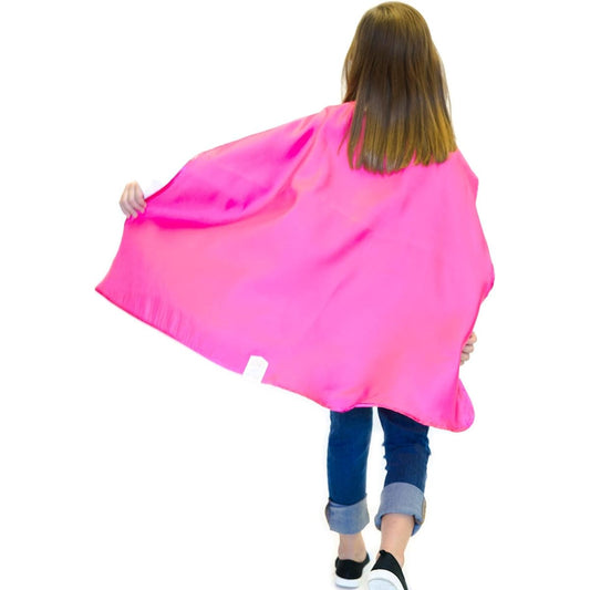 [Everfan] Everfan Magenta Polyester Satin Superhero Cape Kids 121101 [Parallel Import]