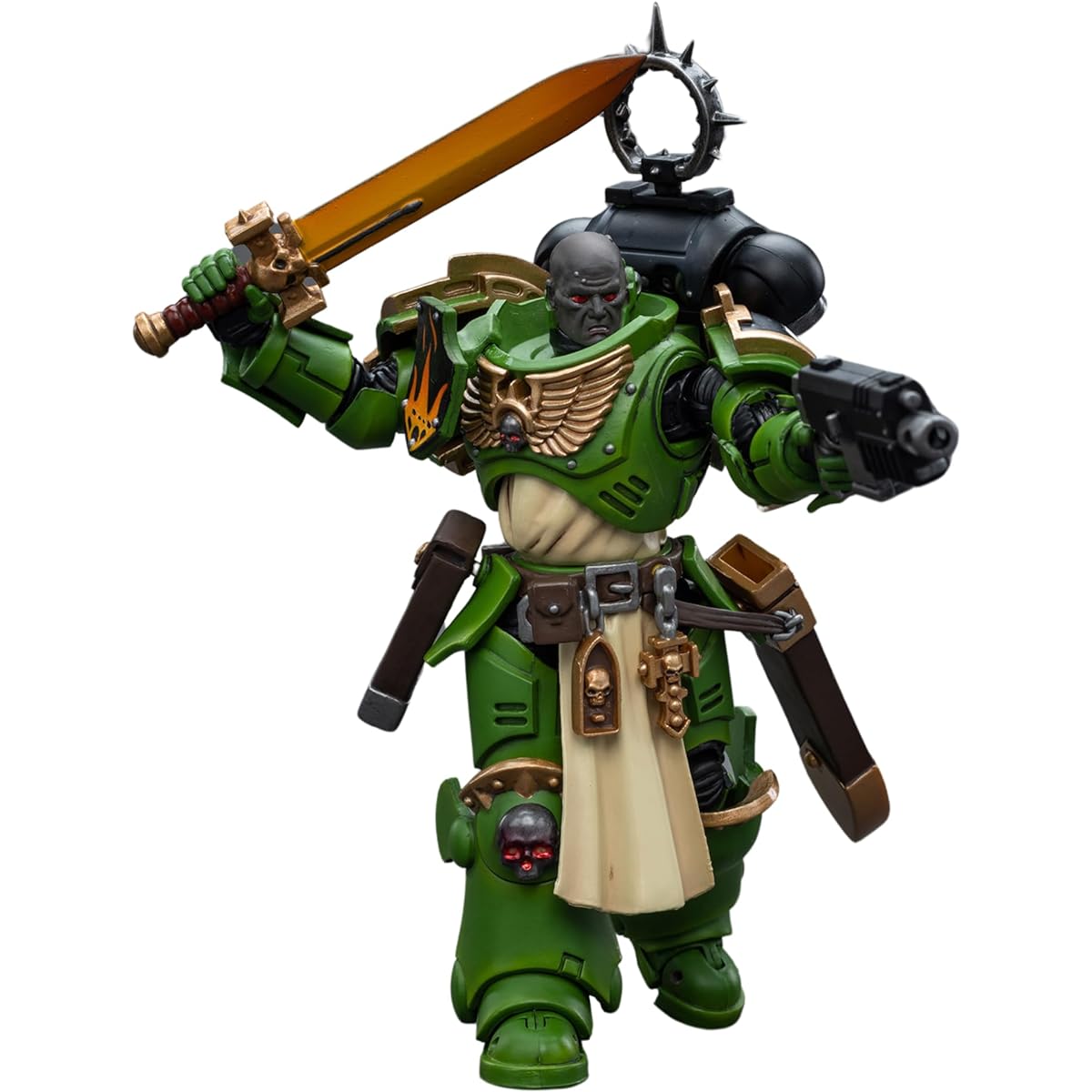 JOYTOY 1/18 Warhammer 40,000 Action Figure Salamander Blade Guard Veteran Anime Collection Model, JT7974