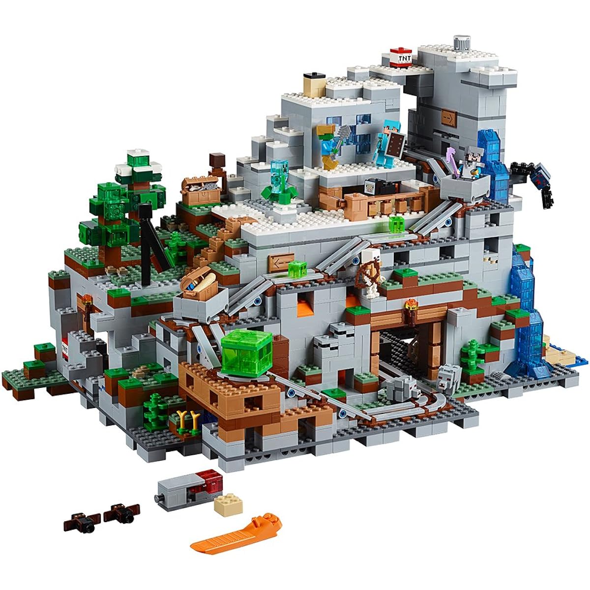 LEGO Minecraft The Mountain Cave Set 21137 2017 [Parallel import goods]