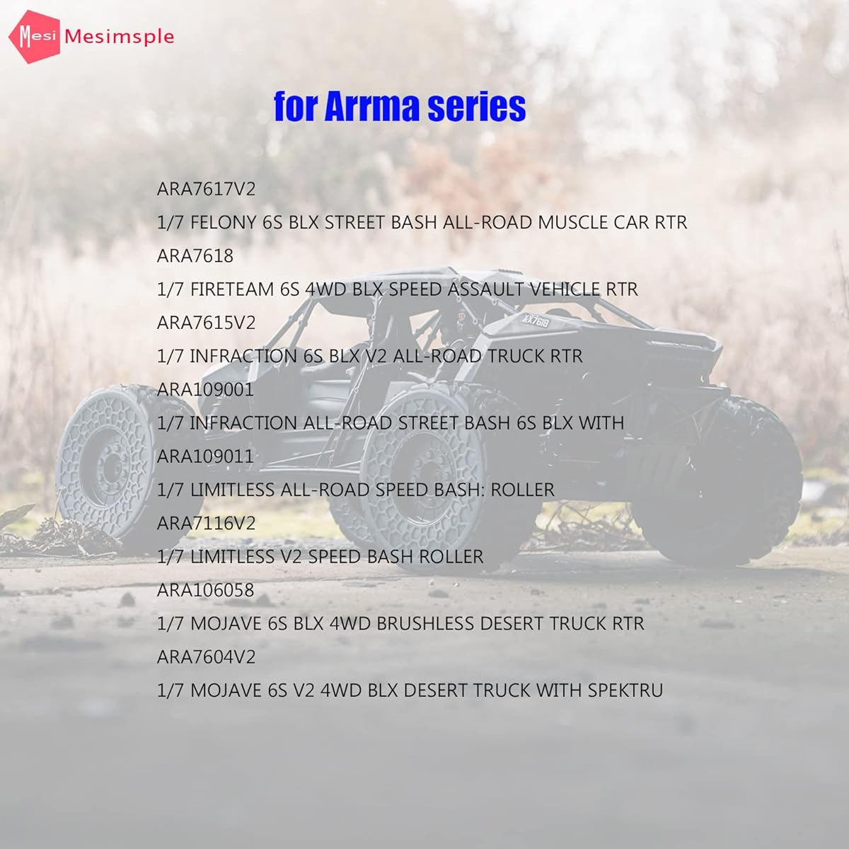Mesimsple Steel Diff Outdrive ARAC4011 Arrma 1/7 Felony 6S BLX Diff Cup 1/7 Fireteam Infraction Limitless Mojave 6S AR310439 Upgrade Parts