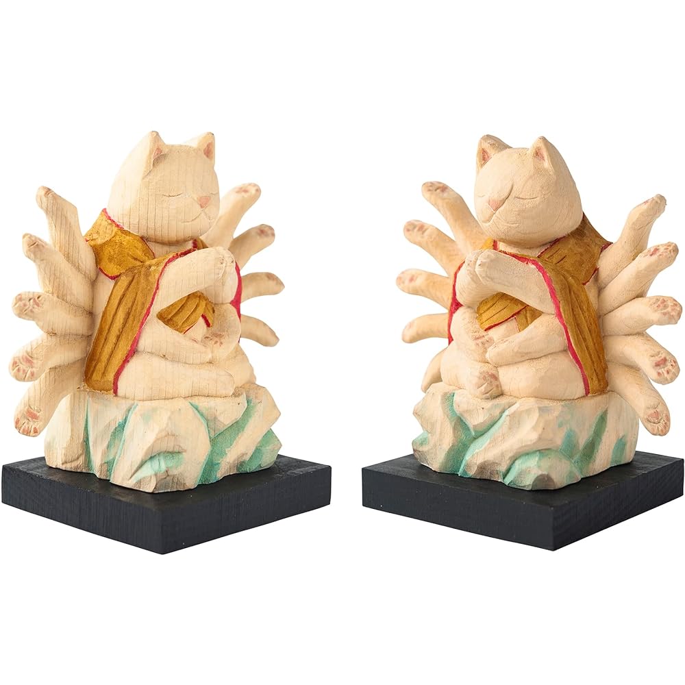 Cat Buddha Senju Kannon (guardian principal image of the year of the rat) Buddha shop Sakai prototype supervision_Twelve Zodiac guardian principal image Beckoning cat Maneki cat ornament (NB8 Senju)