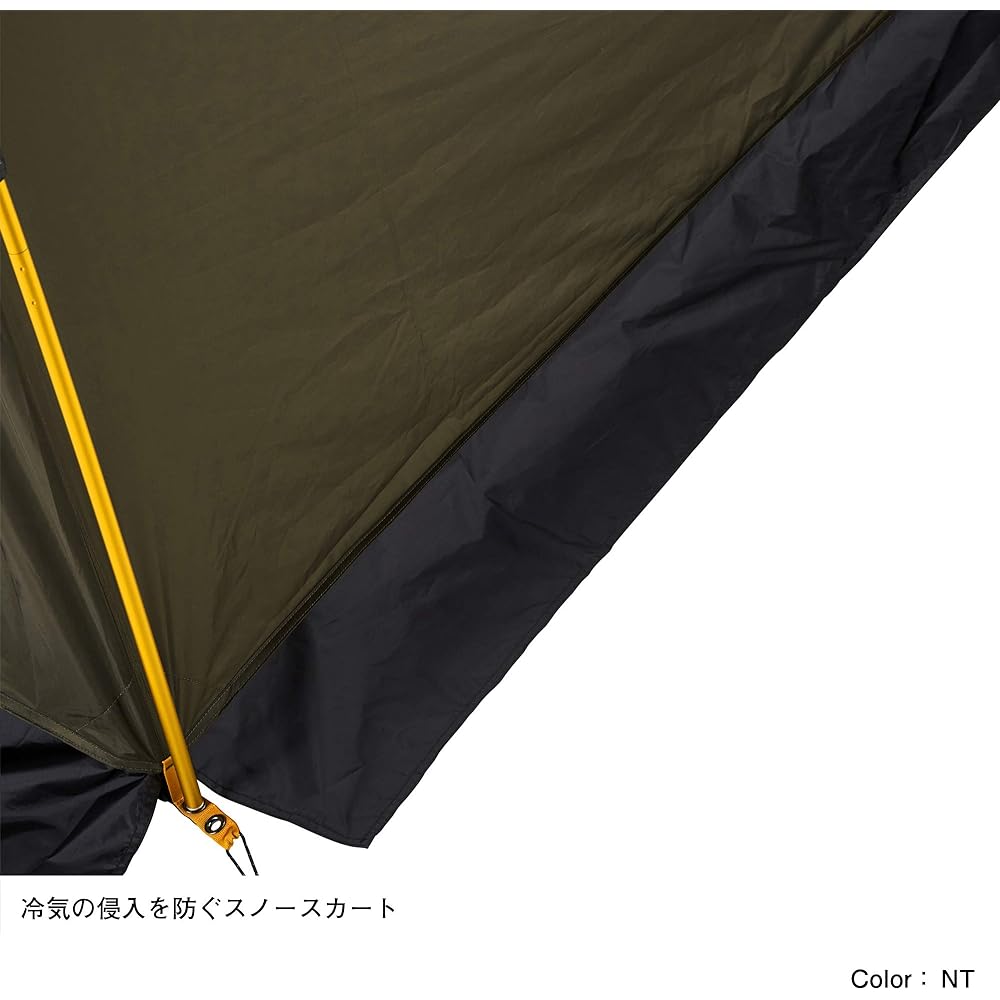 THE NORTH FACE Tent Evacargo 4 4 Person Camping & Hiking NV22322 New Taupe Green