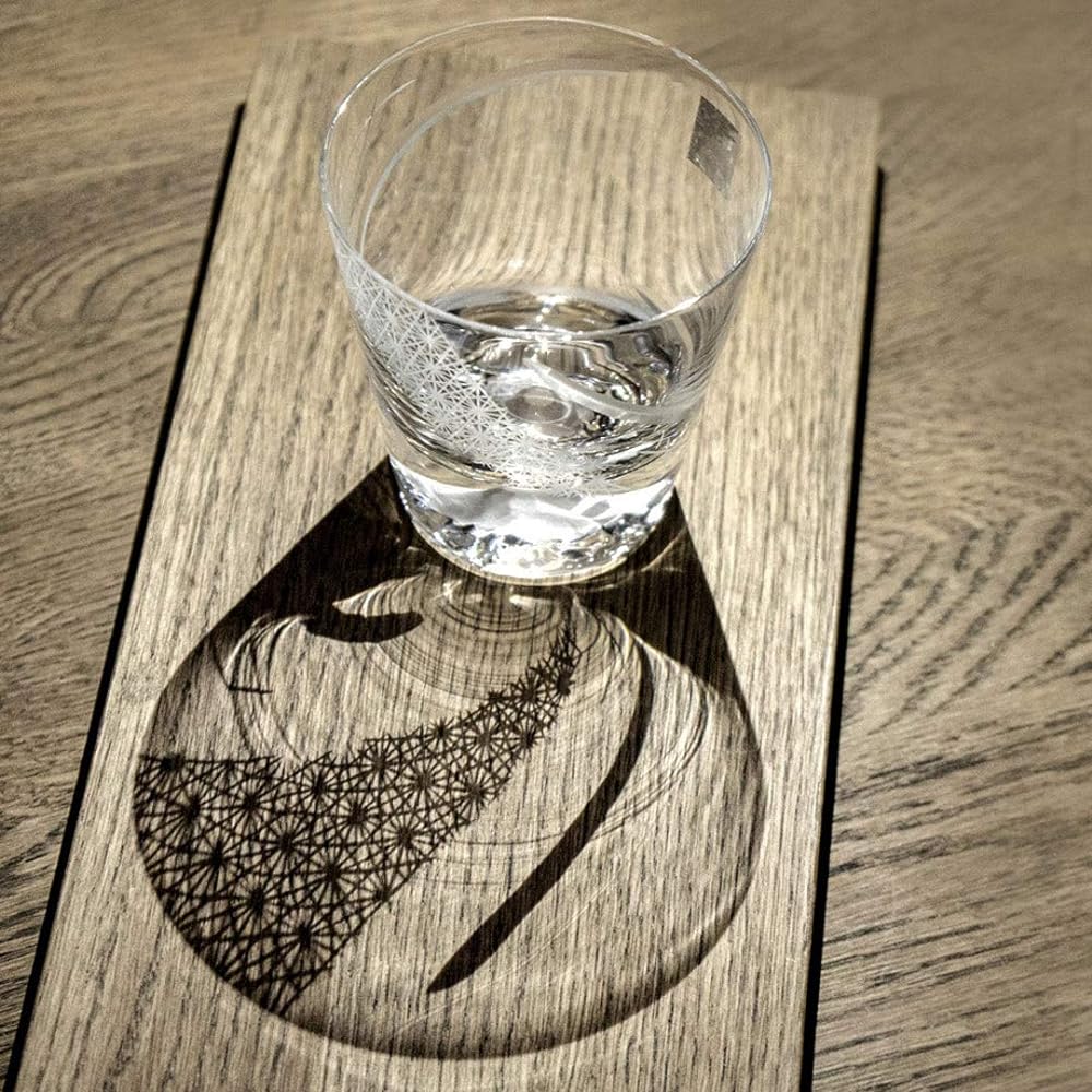 Tajima Glass Special Project Premium Glass Hayate Mt. Fuji Glass Kiriko Souvenir Grand Prix Edo Glass Kiriko Mt. Fuji Whiskey Glass Rocks Glass Sake Foreign Overseas Souvenir Celebration Gift Present Popular MADE IN JAPAN Souvenir Grand Prix In Paulownia