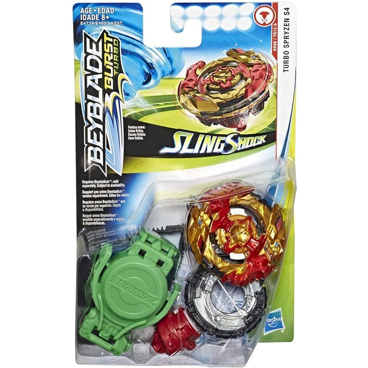 BEYBLADE Slingshock Turbo Spryzen S4