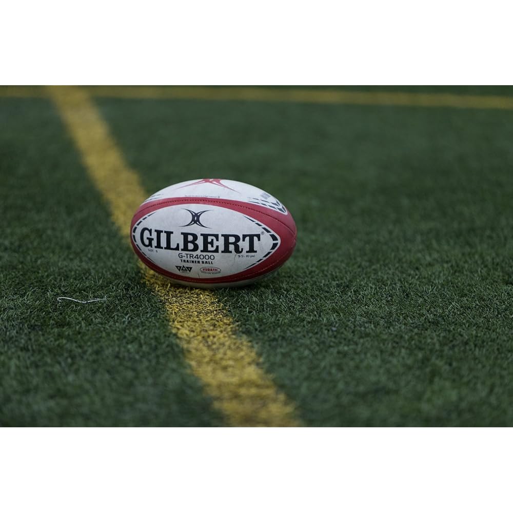 Gilbert Trainer Ball Training Rugby Ball Red x Black No. 5 G-TR4000 [Parallel Import]