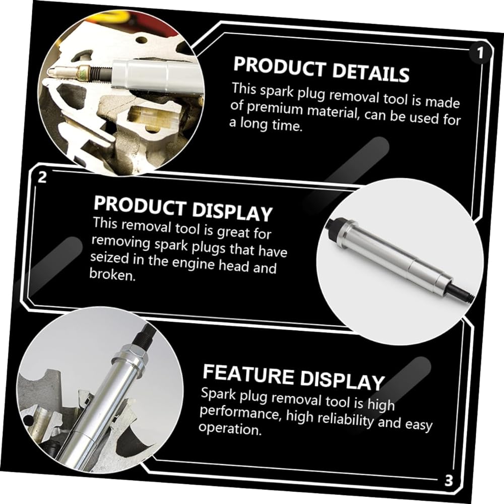 Vaguelly 1 Set Spark Plug Removal Spark Plug Puller Tool Spark Plug Remover Tool Spark Plug Puller Kit Spark Plug Extractor Kit Spark Plug Removal