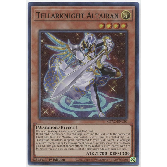 Terrorknight Altairan - CYAC-EN020 - Super Rare - 1st Edition.