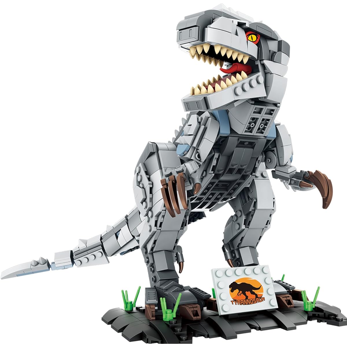 KEAOOD Dinosaur Building Set 70020 Tyrannosaurus Building Toy Dinosaur Collection Model Kit T-rex Building Kit for Adults Girls Boys Ages 6+
