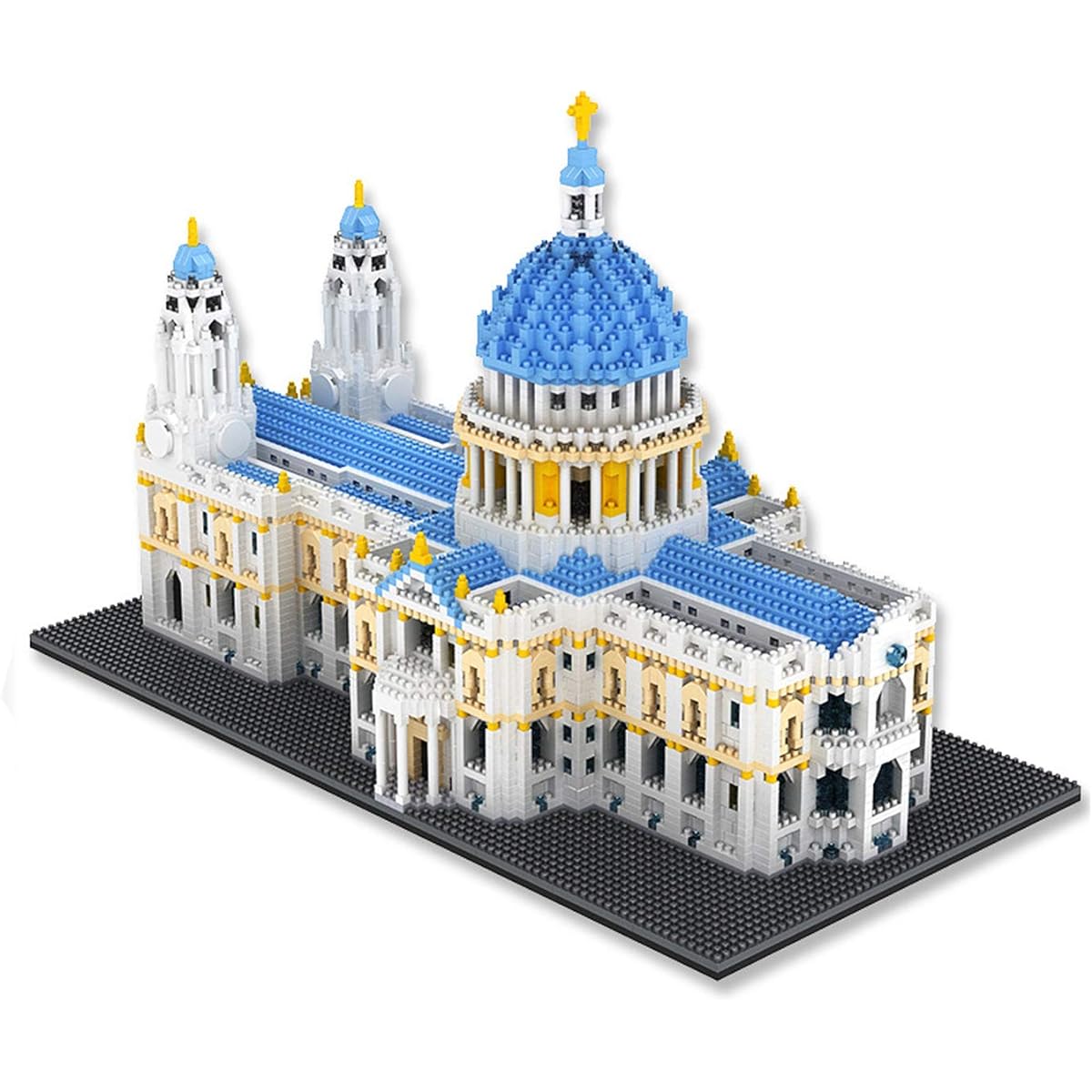 Architecture St. Paul's Cathedral Micro Building Blocks (7053pcs) Collection Model Puzzle DIY Toys for Adults and Teens