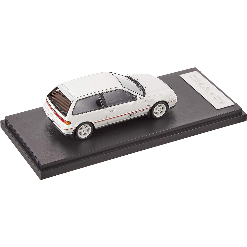 MARK43 1/43 Honda Civic (EF9) SiR II Mugen RNR equipped car White Finished product