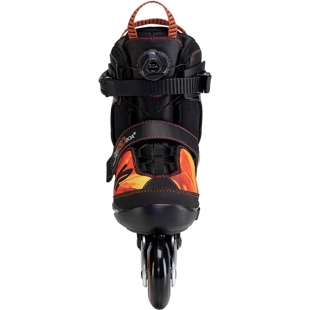 [Ketsu] Junior Inline Skates SK8 Hero Boa BOASK8 HERO BOA ALU Orange I21020030 4-8/22.0cm-25.5cm