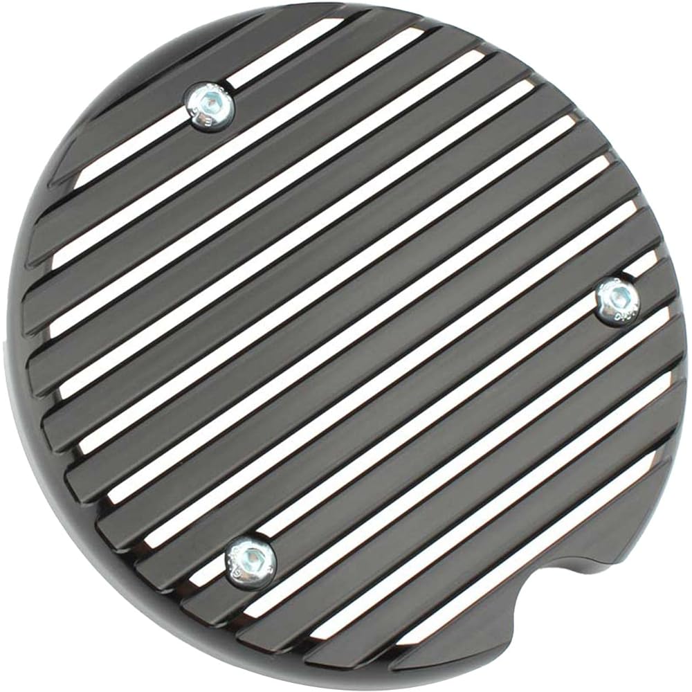 Shiwaki Motorcycle Engine Clutch Crankcase Guard Left Side Aluminum Alloy Replacement Protector for Honda GB350S Durable Accessories, Black and White