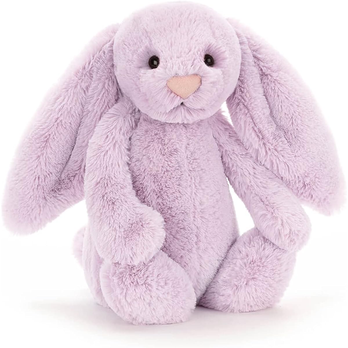 Jellycat Bashful Lilac Bunny Medium Plush Toy 12"