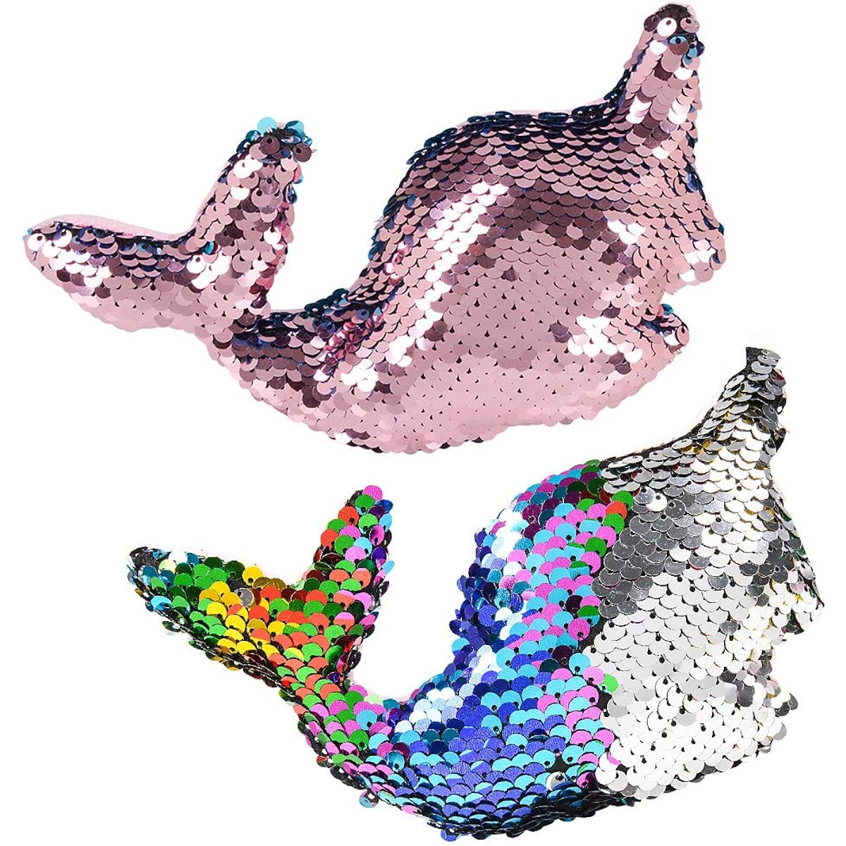 Rhode Island Novelty Mermaid Sequin Sequin Narwhal 4" Party Favors (12 Pack)