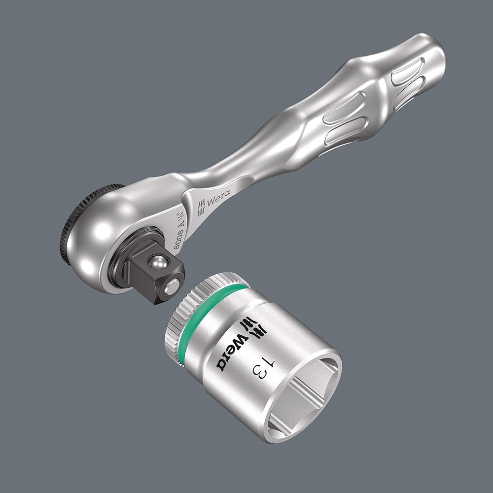 Wera 05003793001 | Zyklop Mini 8008 A 3 1/4' (6.35mm) Insert 1/4" x 87 mm [Regular Japanese Import Product]