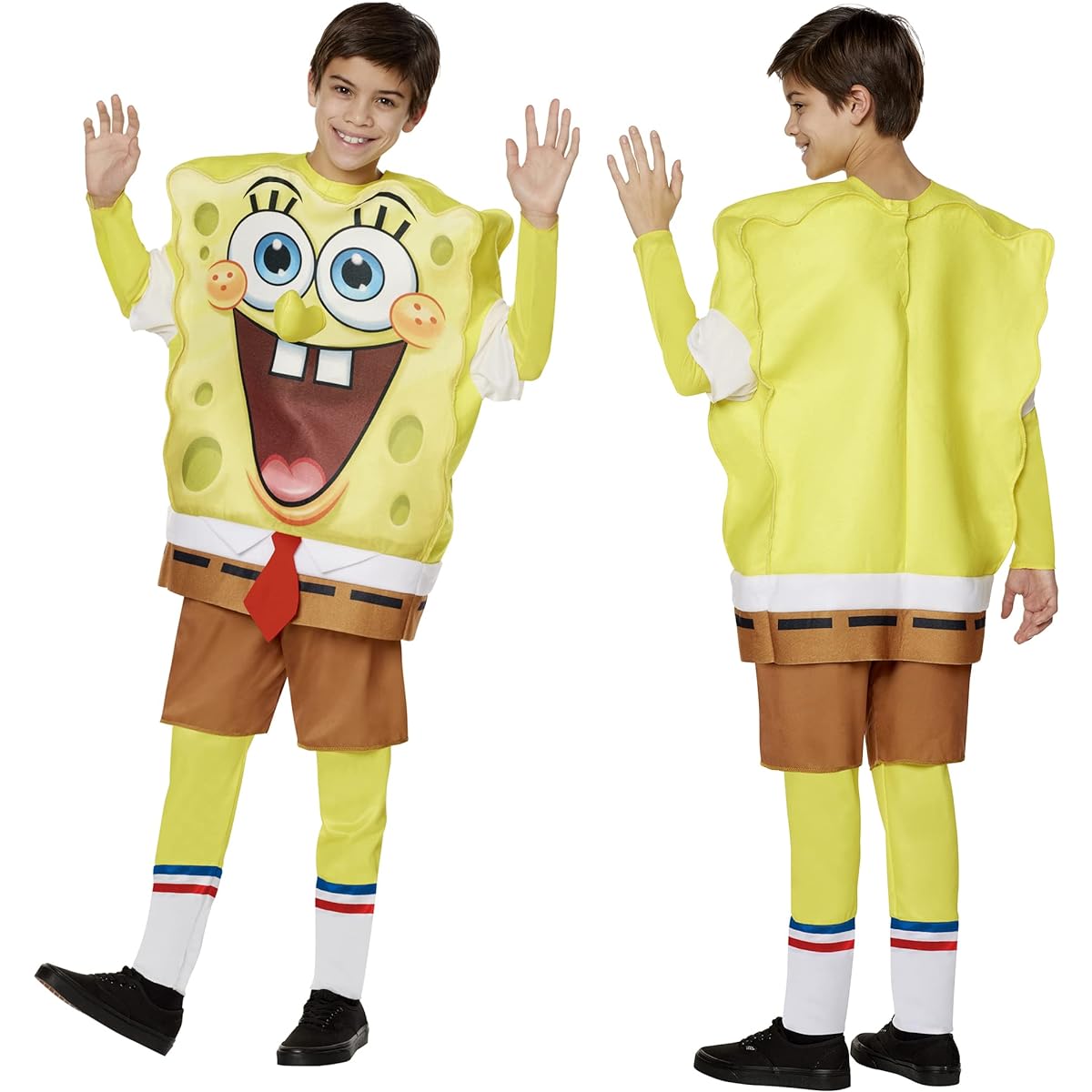InSpirit Designs Kids Spongebob Squarepants Costume Multicolor XS