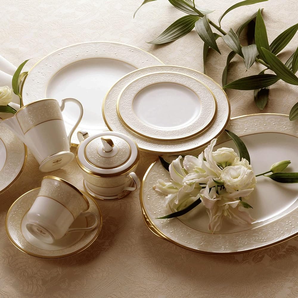 Noritake Plate 22cm White Palace 1 Piece Bone China 59511/4753
