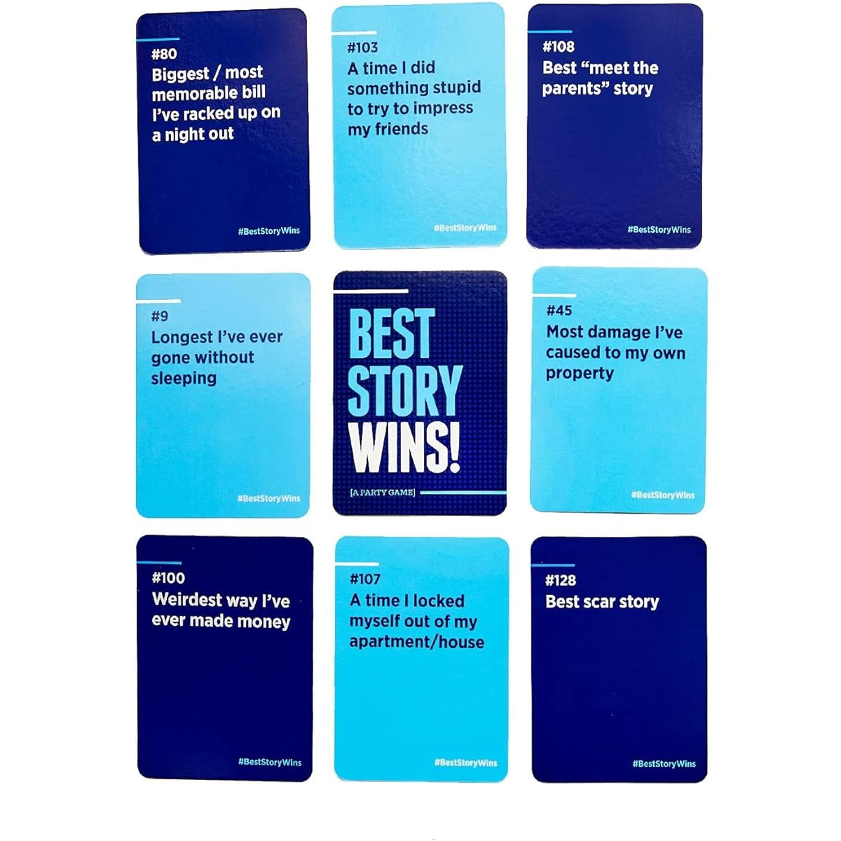 DSS Games Best Story Wins [A Party Game] Juicy Conversation Starters! True Stories Only