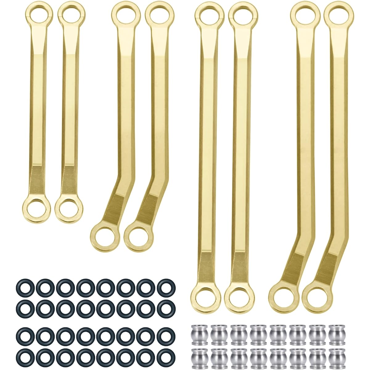 SWX Higher Clearance Link Set Linkage for TRX4M Upgrade 1/18 RC Crawler Car Parts 62g