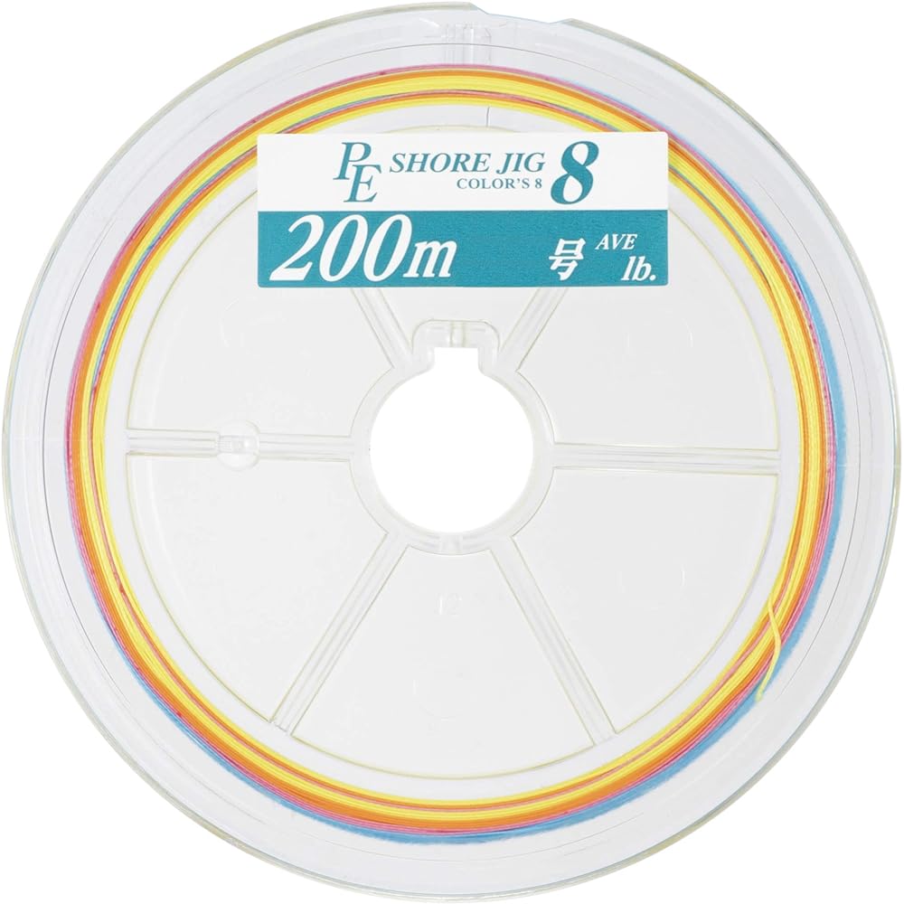 YAMATOYO PE line PE shore jig 8 200m 8 pieces