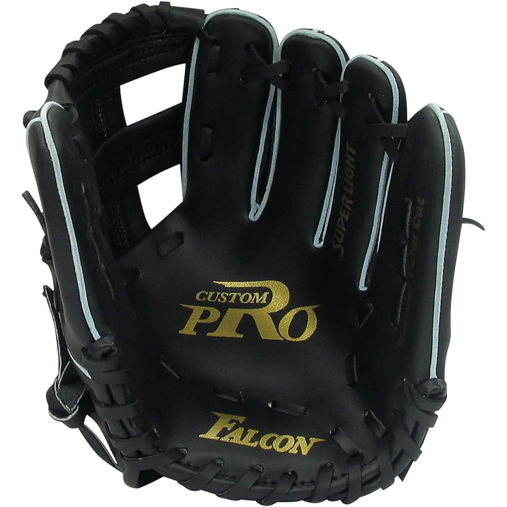 Falcon Soft Glove LH (Right Throw) for Boys and Middle Grades FG-251 Black S