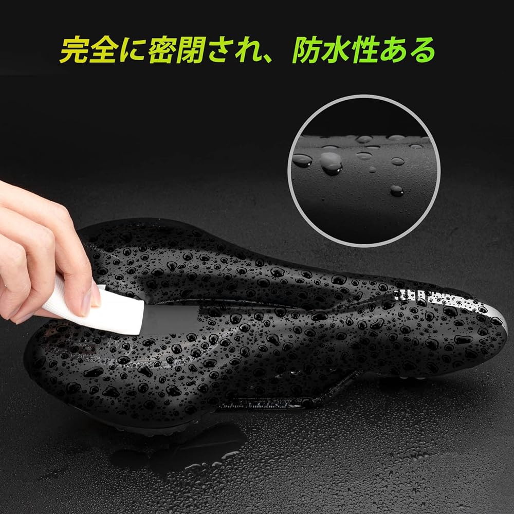 Lerway Bicycle Saddle, No-Pain Bicycle Saddle, Road Bike Saddle, Cushion, Cross Bike Saddle, Mountain Bike Saddle, Saddle Cushion that Doesn't Cause Butt Pain, Road Bike Saddle