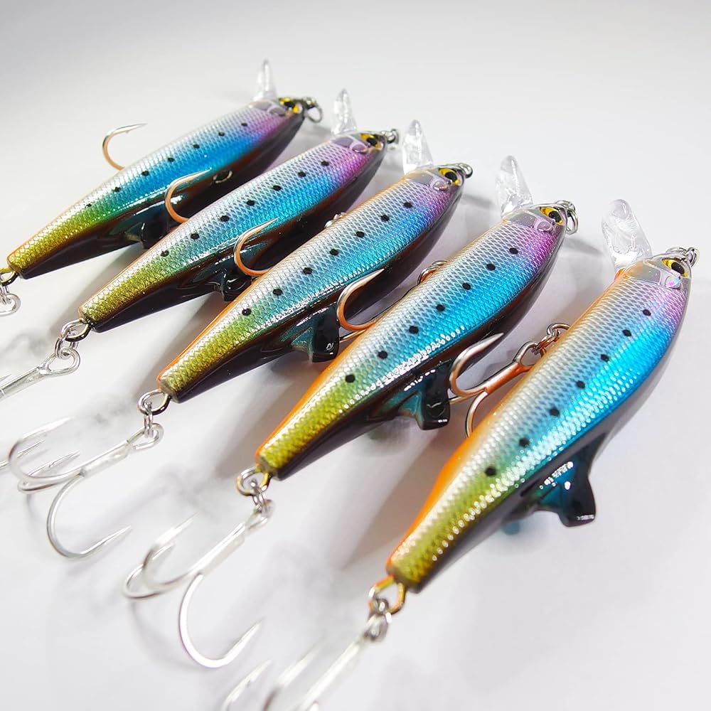 [Momo Lure] Momoru Lure Heavy Sinking Minnow 80mm 27g Laser cut penetrating wire structure For Sagoshi Spanish mackerel Yellowtail Bluefish Equipped with ST-56#4