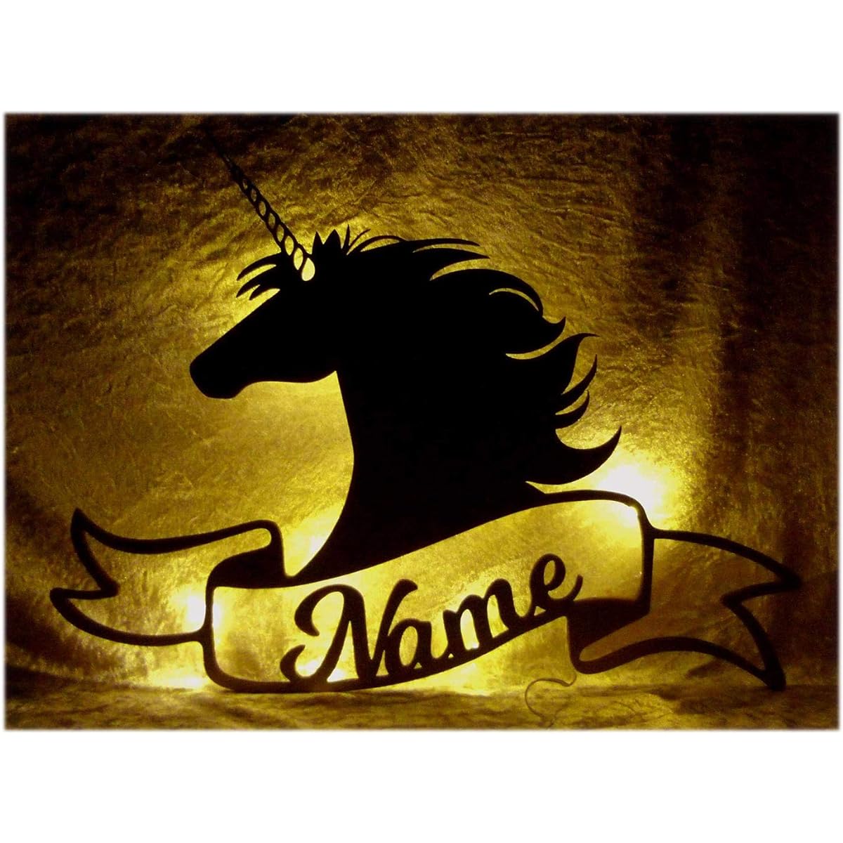 Unicorn Gifts for Little Girls Women Baby Kids I Unique Decorative LED Night Light Personalized Personalized