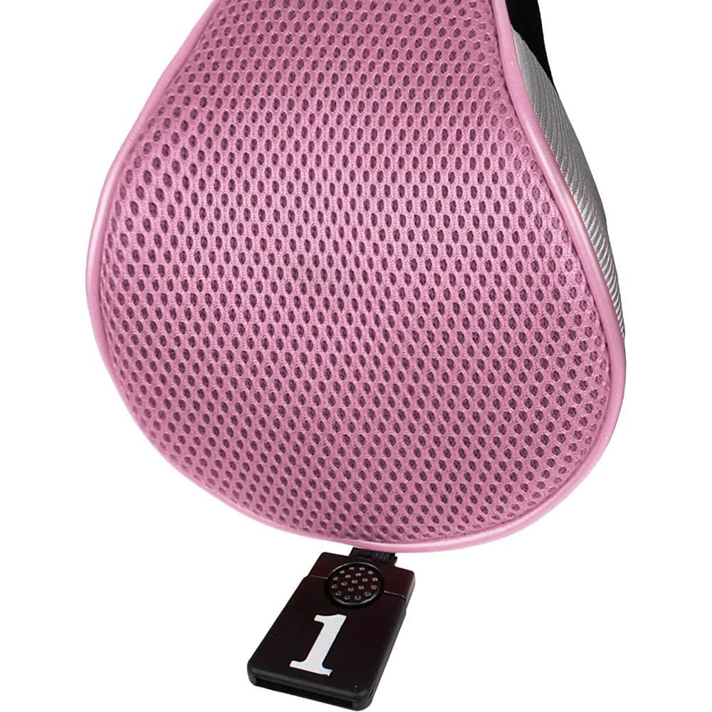 Andux Golf 460cc Driver Wood Club Headcovers Long Neck with Replaceable Number Tags Set of 4