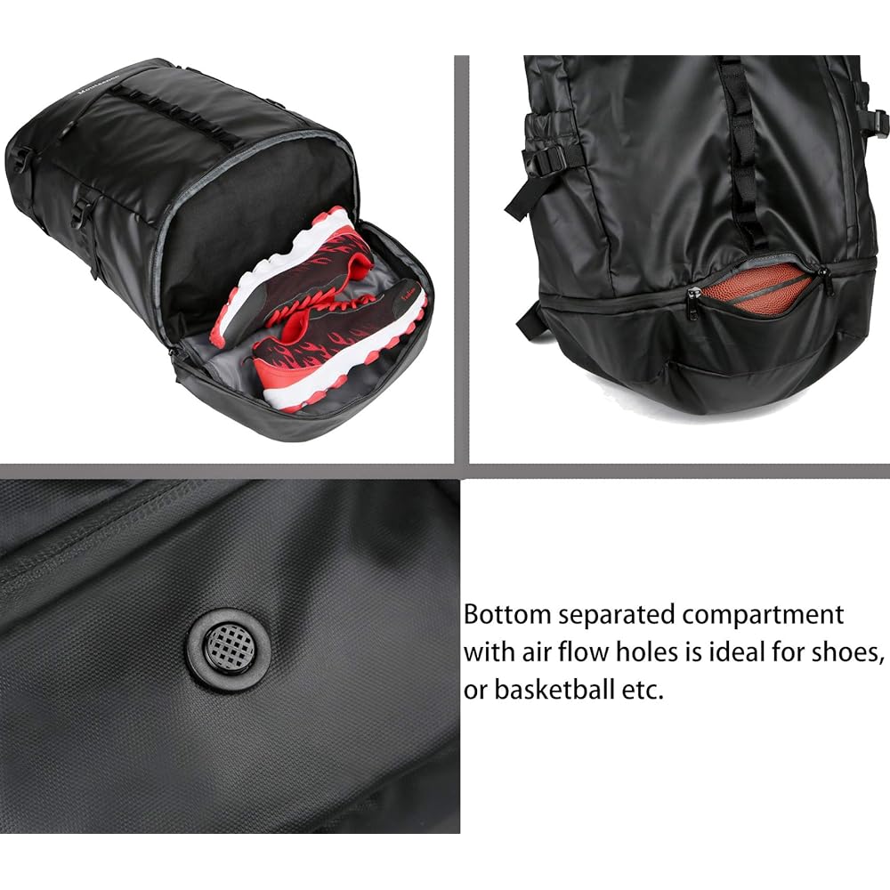 [Mouteenoo] Sports Backpack Large Capacity Rucksack (with shoe holder) Unisex