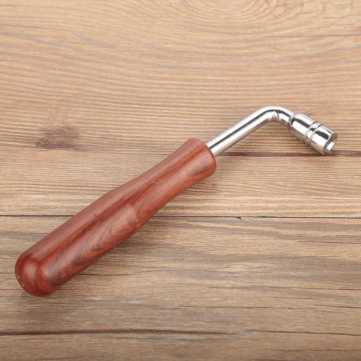 Professional Piano Tuner Spanner L Type Piano Tuning Hammer Lever Wrench Hardwood Handle Guzheng Repair Tool Llave Afinar Piano Tuner Wrench
