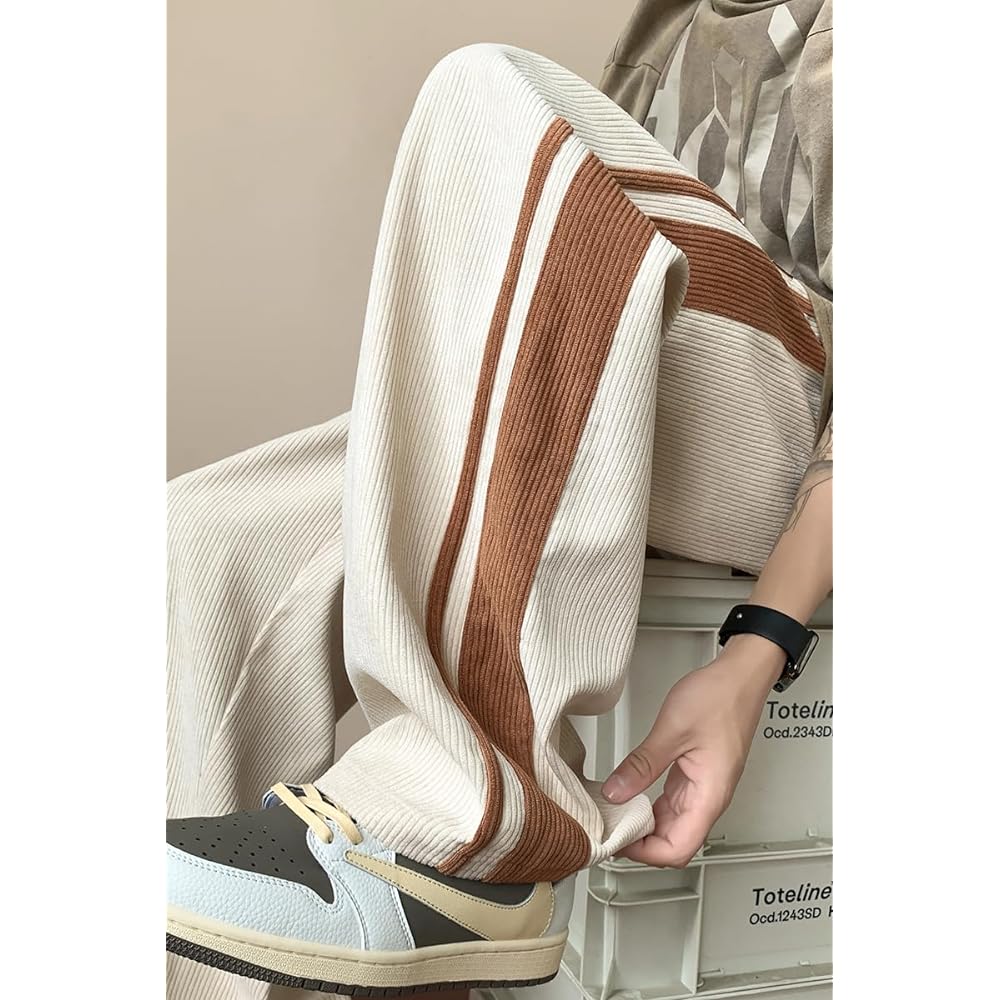 Men's Pants, Wide Pants, Loose, Big Silhouette, Summer Clothes, Breathable, Lightweight, Thin, Large Size, Outdoor, Casual, Simple, Long Pants, Plain, Soft and Comfortable, Stylish, Sports Pants, Popular, Spring Clothes