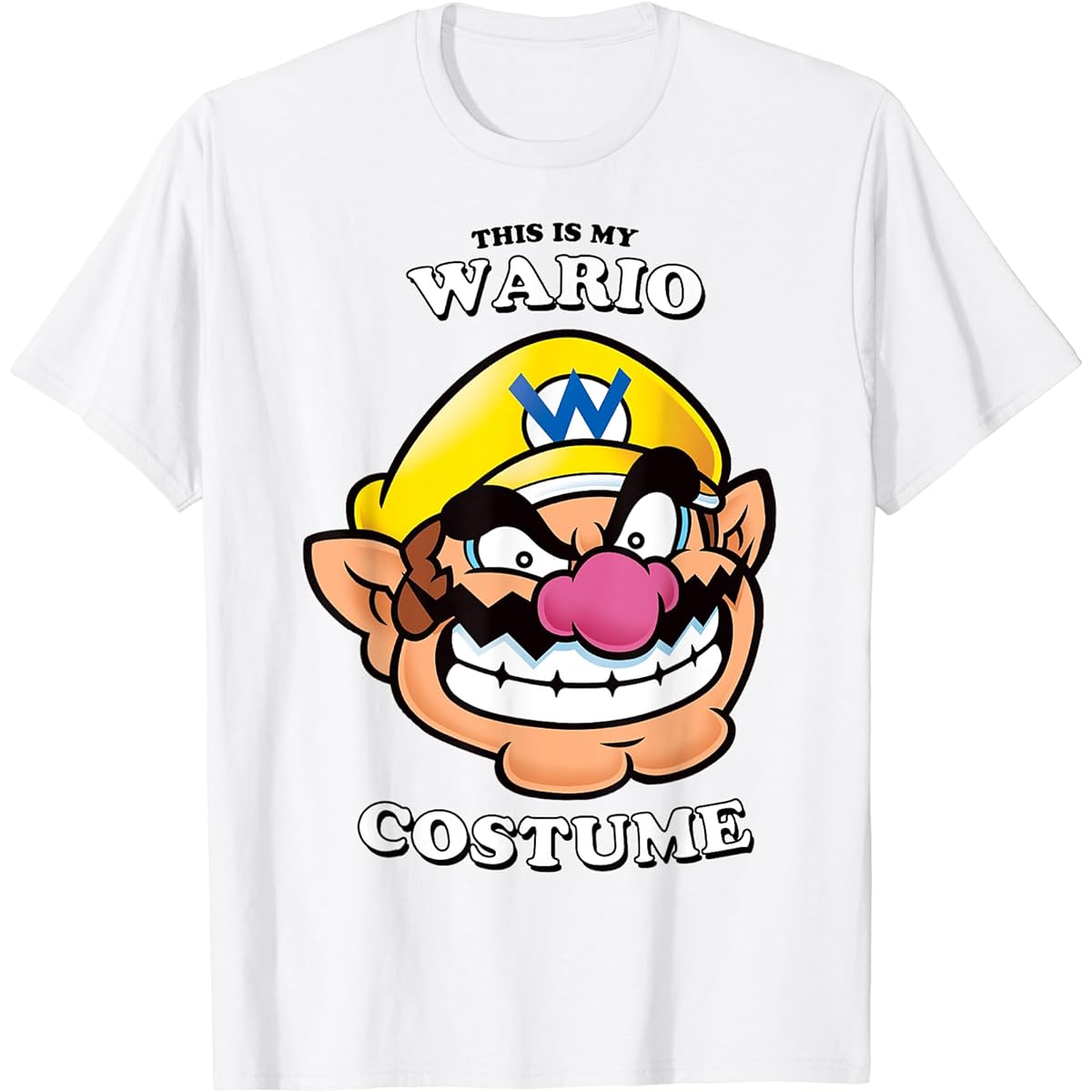 Super Mario This Is My Wario Costume T-Shirt