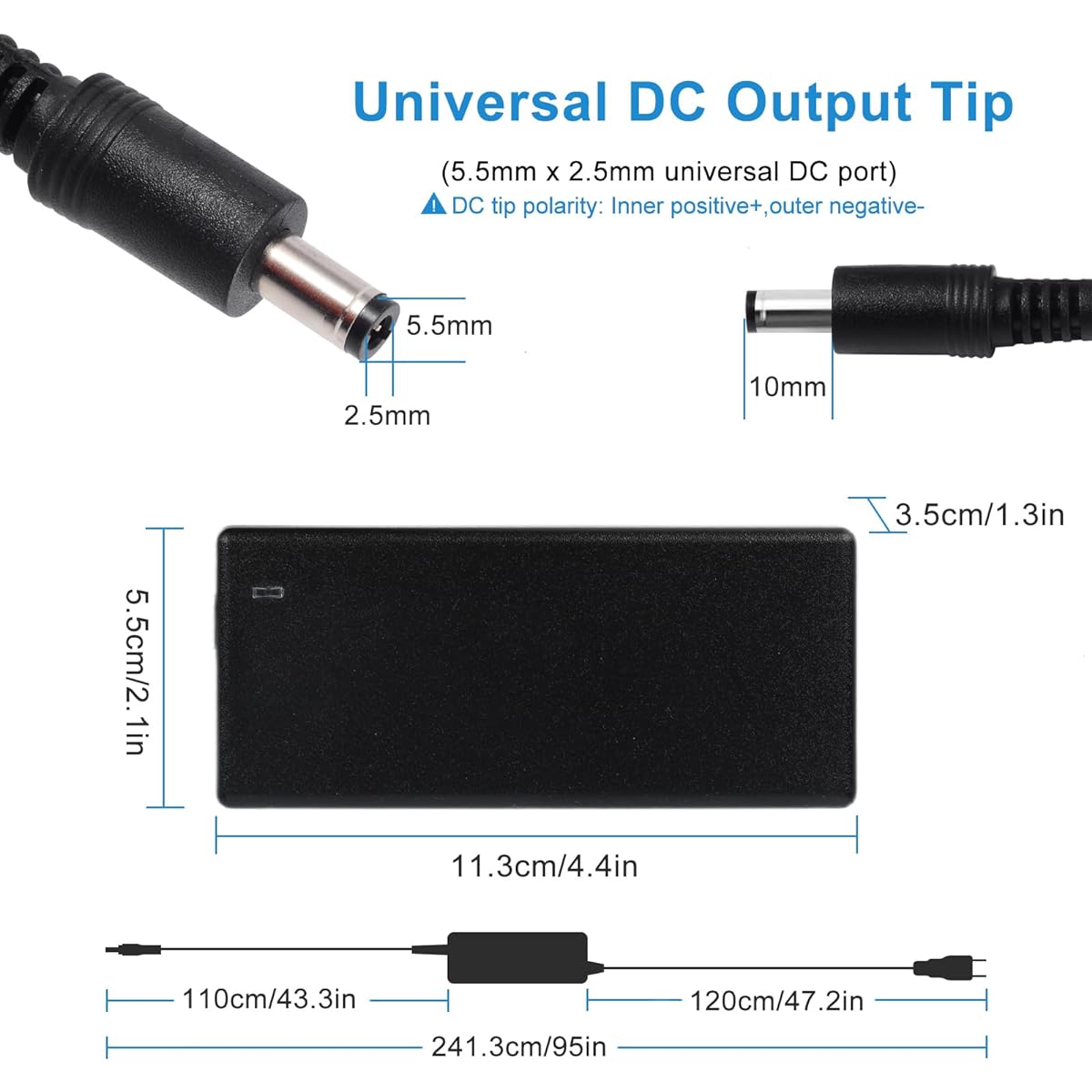 5V 10A 50W AC Power Adapter