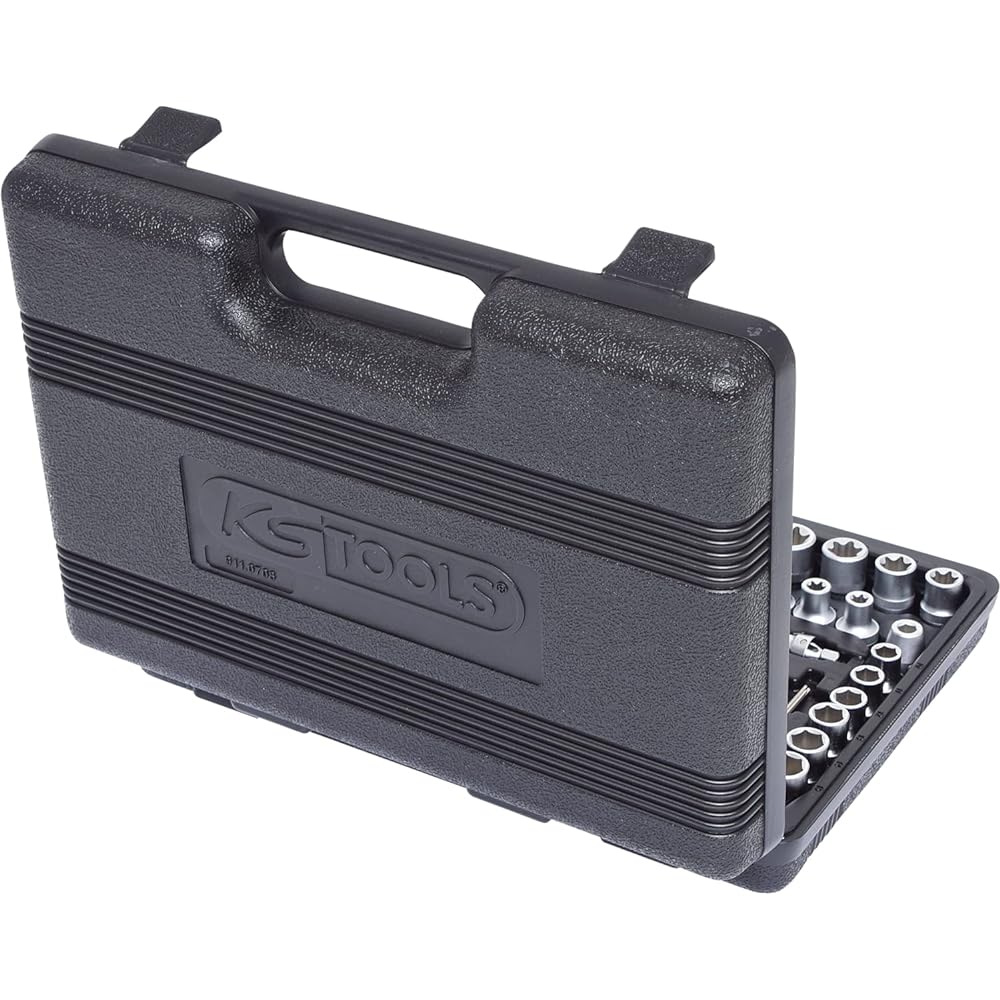 KS TOOLS 1/4" +1/2" Socket set 108 pcs 911.0708