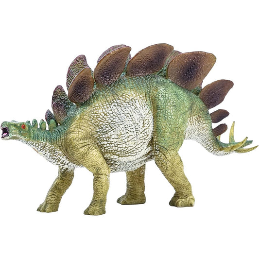 Gemini&Genius Stegosaurus Dinosaur Figure Dinosaur Action Figure Dinosaur Collection Dinosaur Model Toys for Boys and Girls Ages 4-12 (Green)