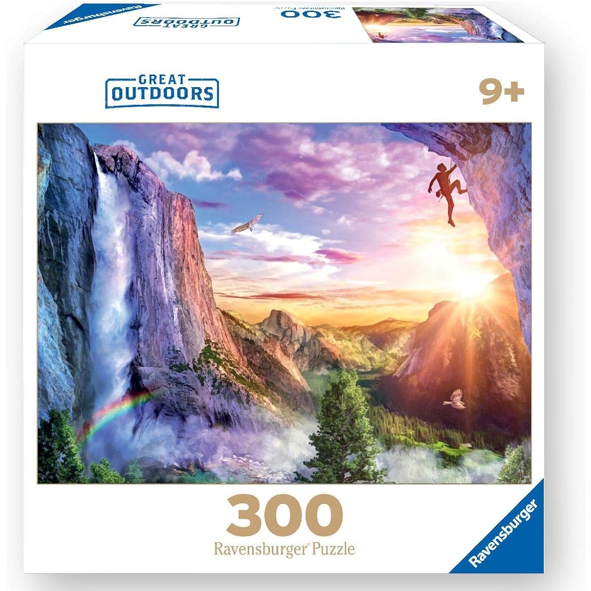 Ravensburger Great Outdoors Puzzle Series Climber's Delight 300 Piece Jigsaw Puzzle for Adults 82494 - Every Piece is Unique, SoftClick Technology Helps Pieces Fit Together