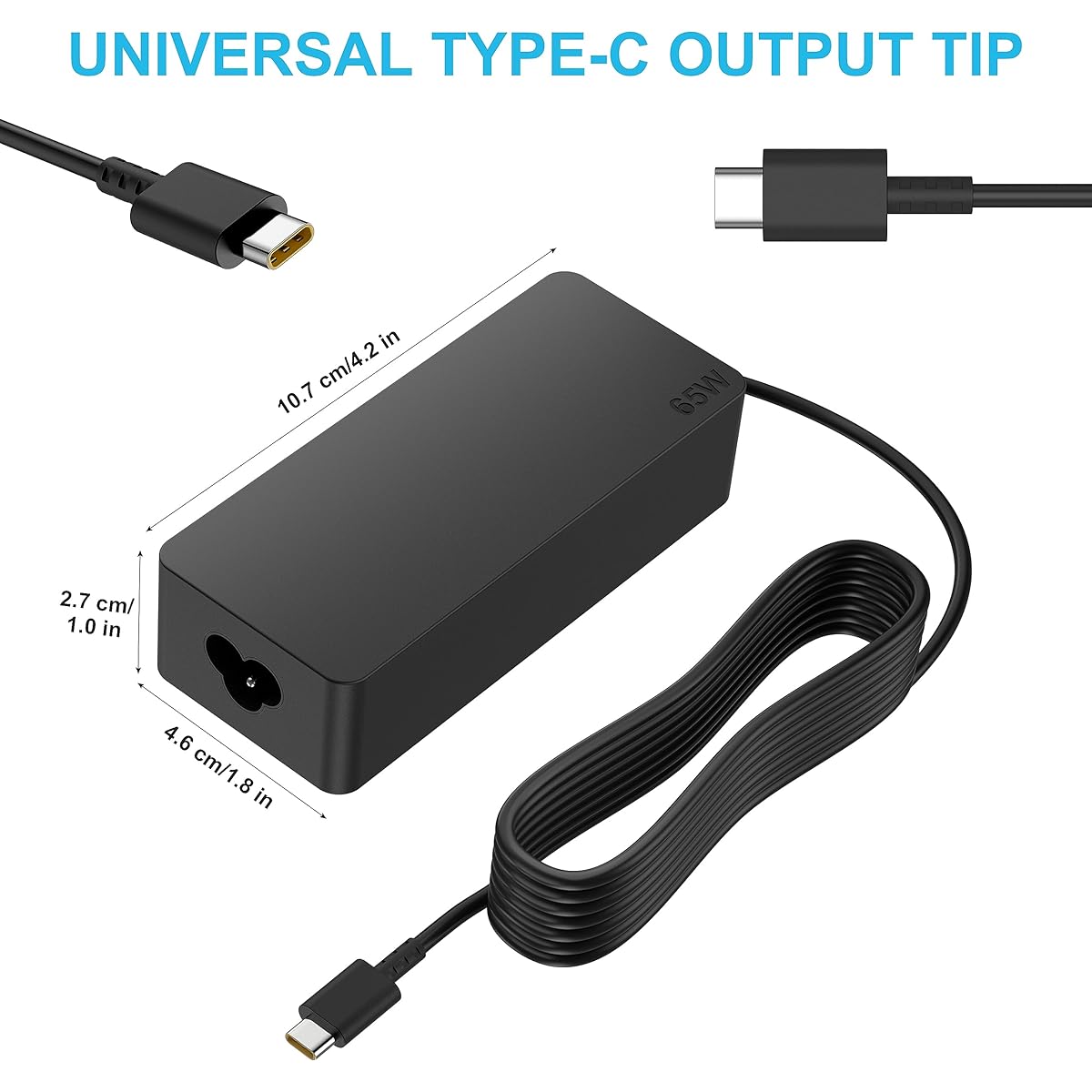 PeloFamily Replacement Power Cord for Peloton Bike Plus Charger Cord Power Adapter for up to 65W Bike + Accessories PL-02 Only (Not Compatible with Original Bikes)